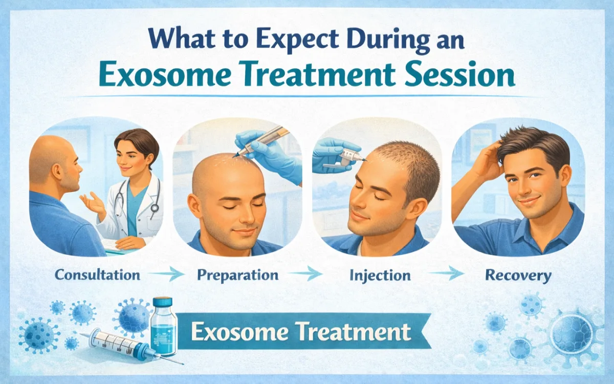 Unlock the secret to thicker hair in Dubai! Read our latest guide exploring exosome treatments, an advanced aid for natural hair regrowth and repair. Unlock the secret to thicker hair in Dubai! Read our latest guide exploring exosome treatments, an advanced aid for natural hair regrowth and repair.