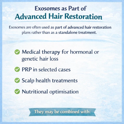 Looking for hair loss solutions in Dubai? Dive into our blog on exosome treatments! Learn how this advanced cellular aid promotes natural hair regrowth. Looking for hair loss solutions in Dubai? Dive into our blog on exosome treatments! Learn how this advanced cellular aid promotes natural hair regrowth.