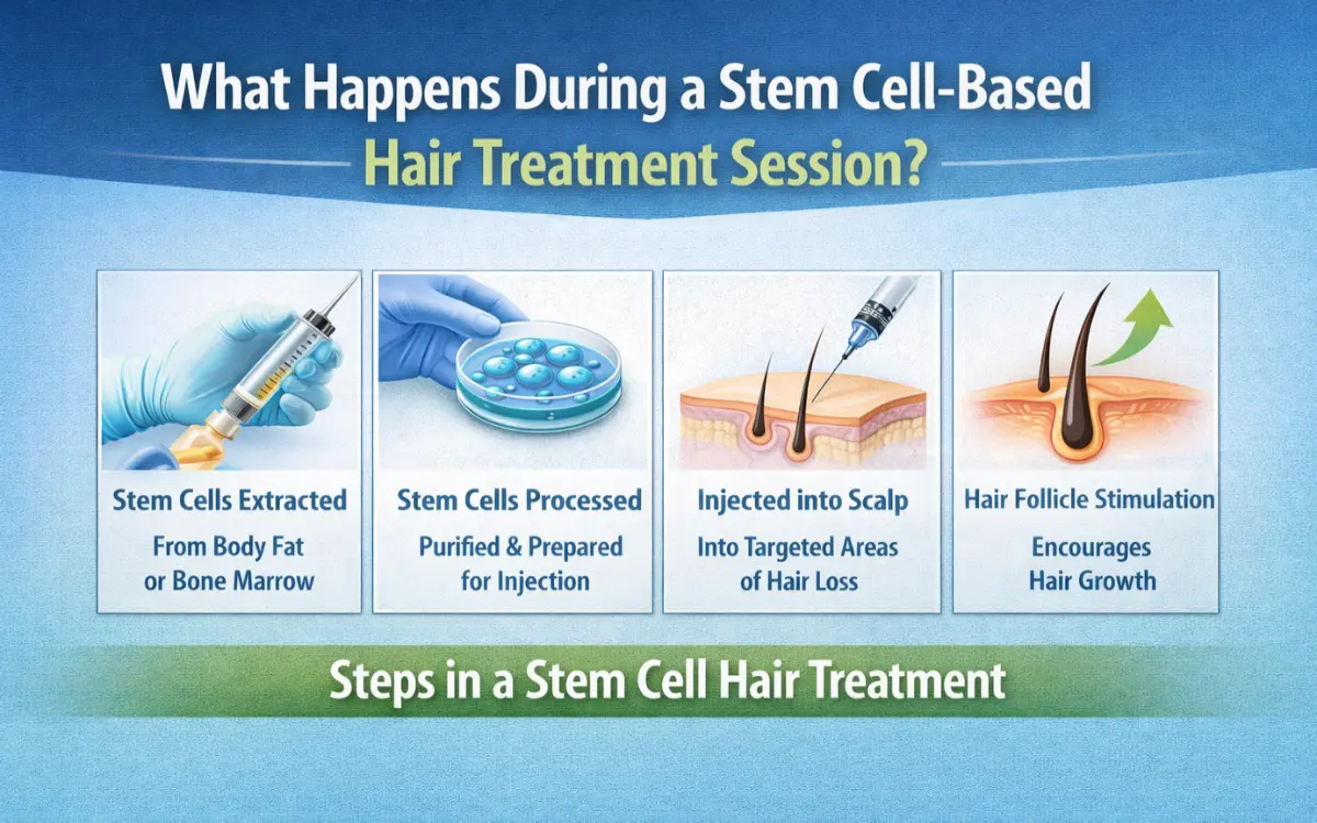 Learn the role of stem cell-based treatments in hair restoration success. Dr Mayur Bhobe shares insights on this innovative therapy for natural hair regrowth.