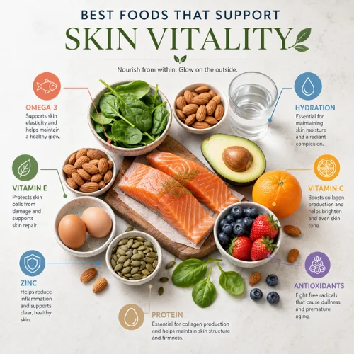 Explore how proper nutrition fuels long-term skin health from within. Discover essential nutrients, superfoods, and habits that deliver glowing, youthful, and resilient skin. Explore how proper nutrition fuels long-term skin health from within. Discover essential nutrients, superfoods, and habits that deliver glowing, youthful, and resilient skin.