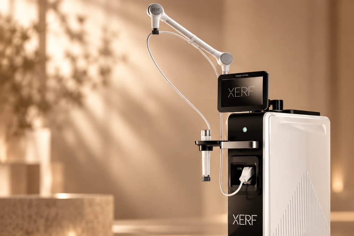 Cynosure Lutronic XERF monopolar radiofrequency device for non-surgical structural skin tightening Cynosure Lutronic XERF monopolar radiofrequency device for non-surgical structural skin tightening