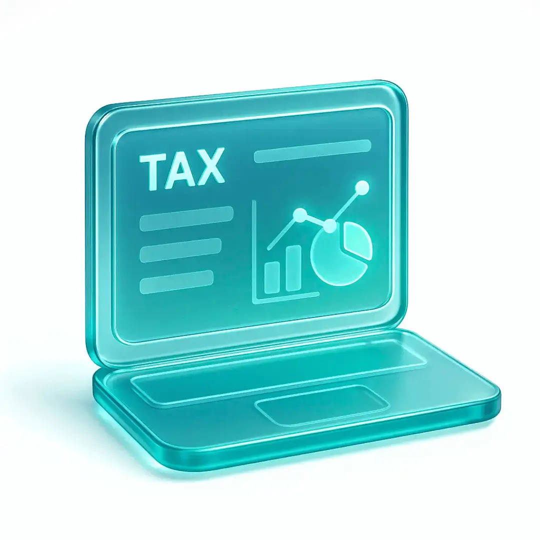 Symbolic close-up of green tropical leaves representing natural growth and guided simplicity — reflecting TaxSmart AI's IRS-compliant R&D credit survey powered by artificial intelligence.