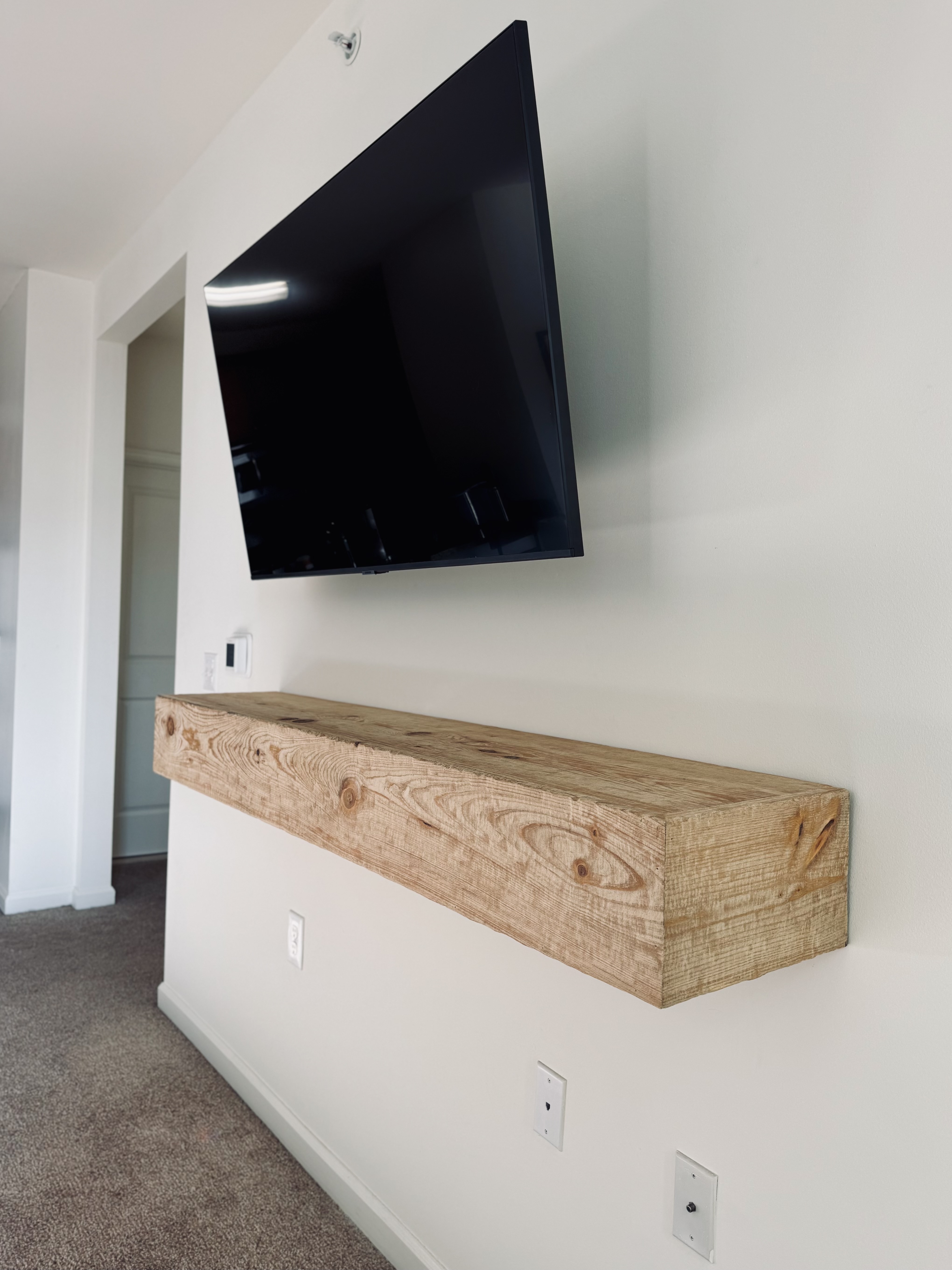 Floating TV Shelf