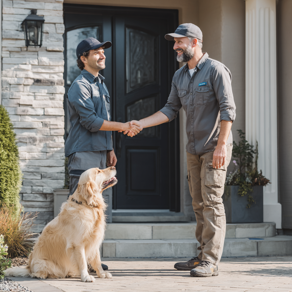 FantaskTeam technician and homeowner