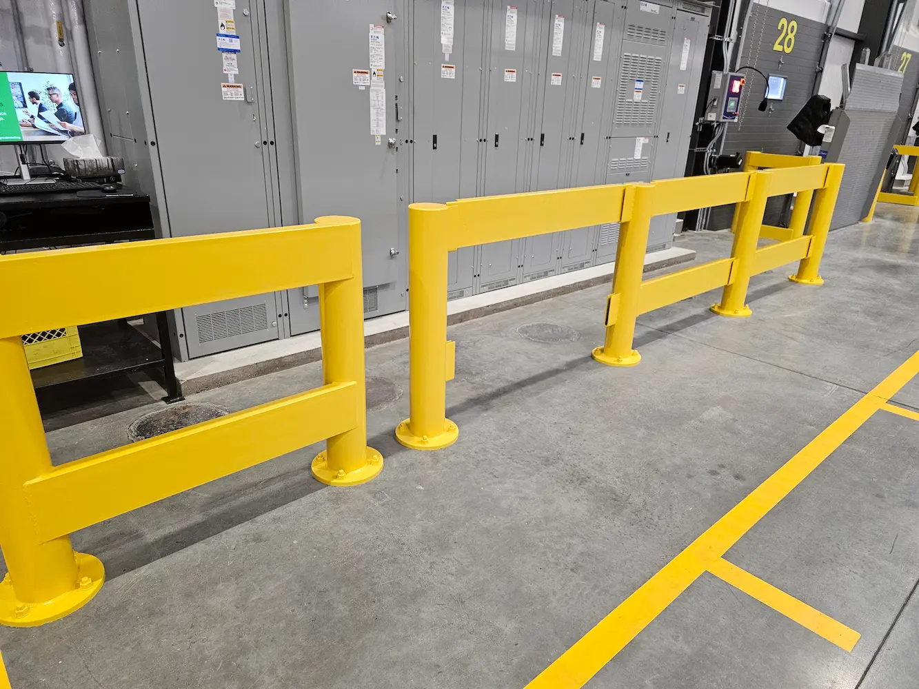 Commercial painting project completed in Calgary