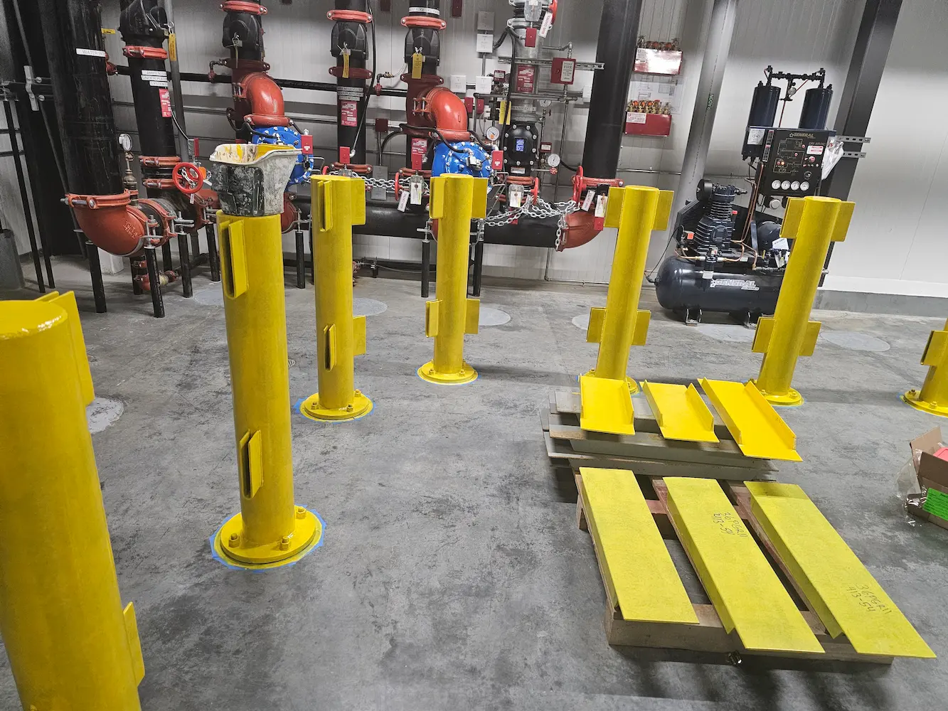 Professional commercial painting project in Calgary Alberta