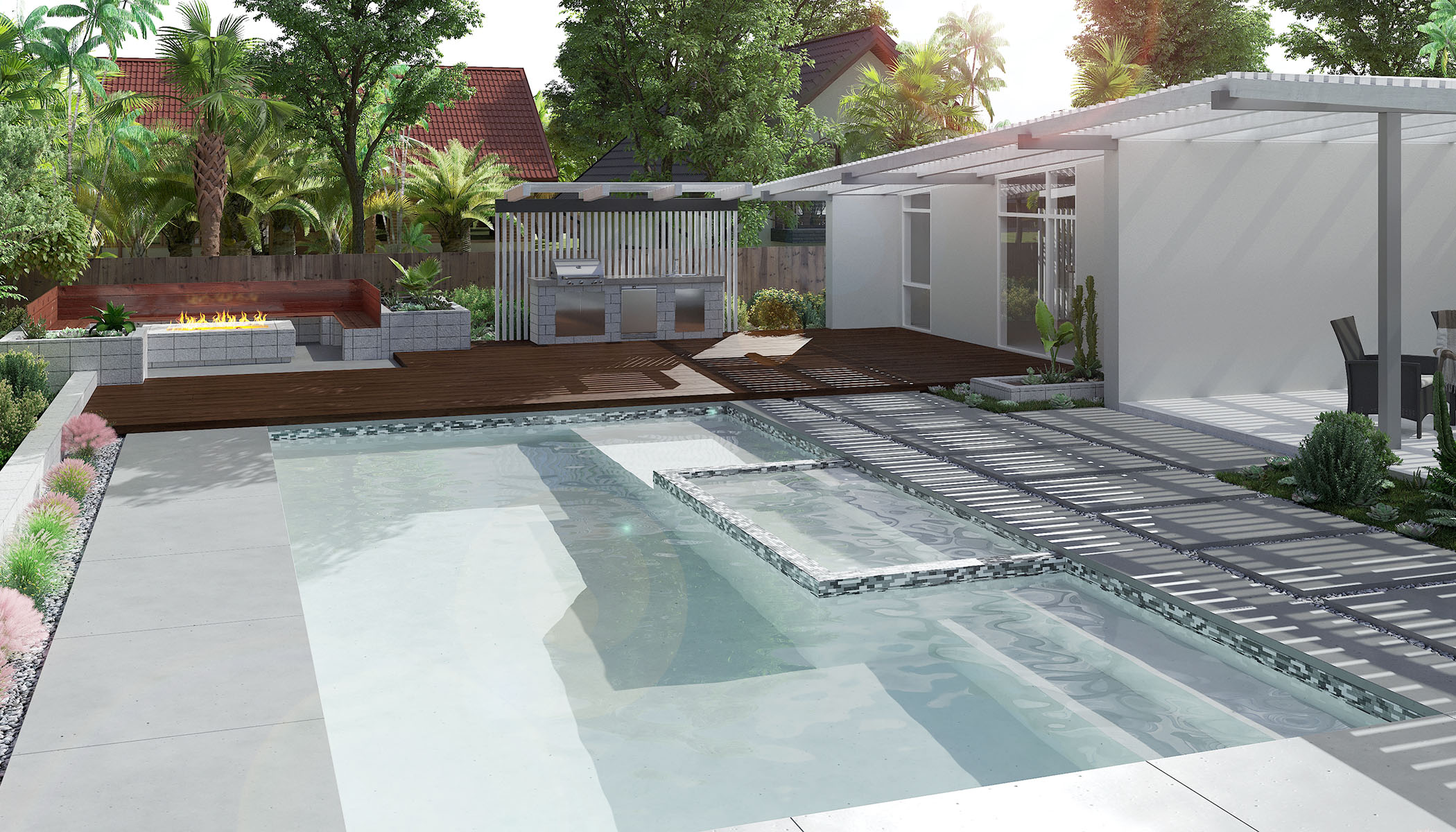 Landscape installation process
