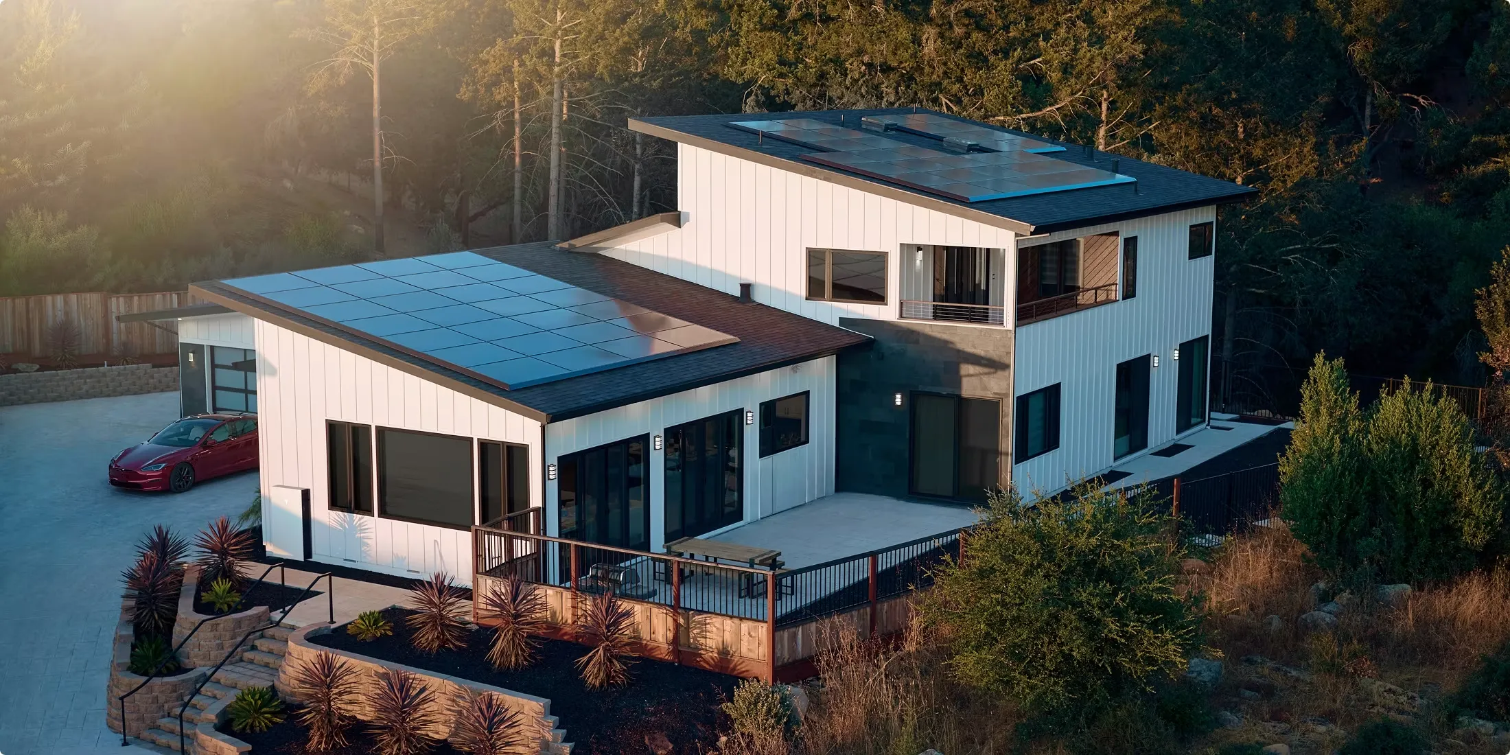 Northeast Ohio home with rooftop solar panels