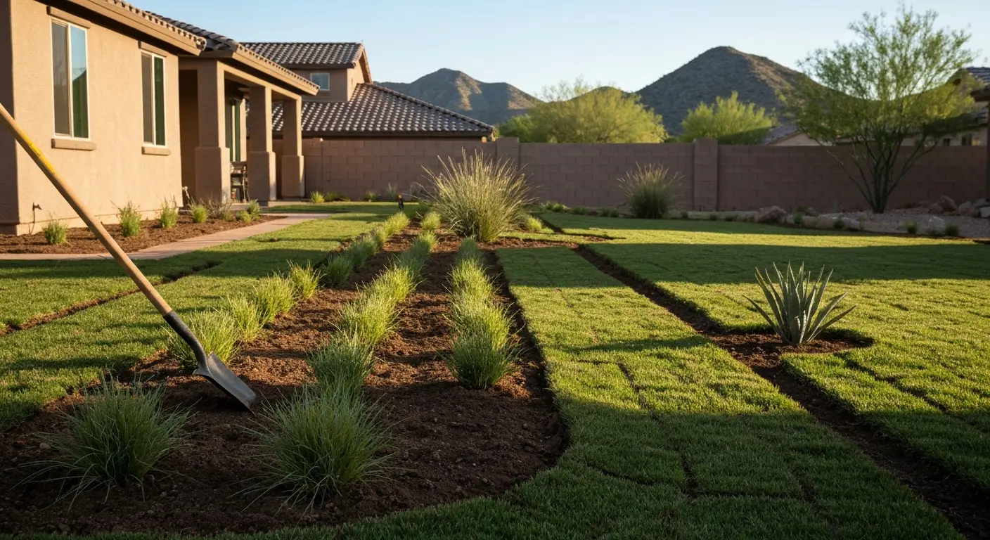 Desert plants and trees