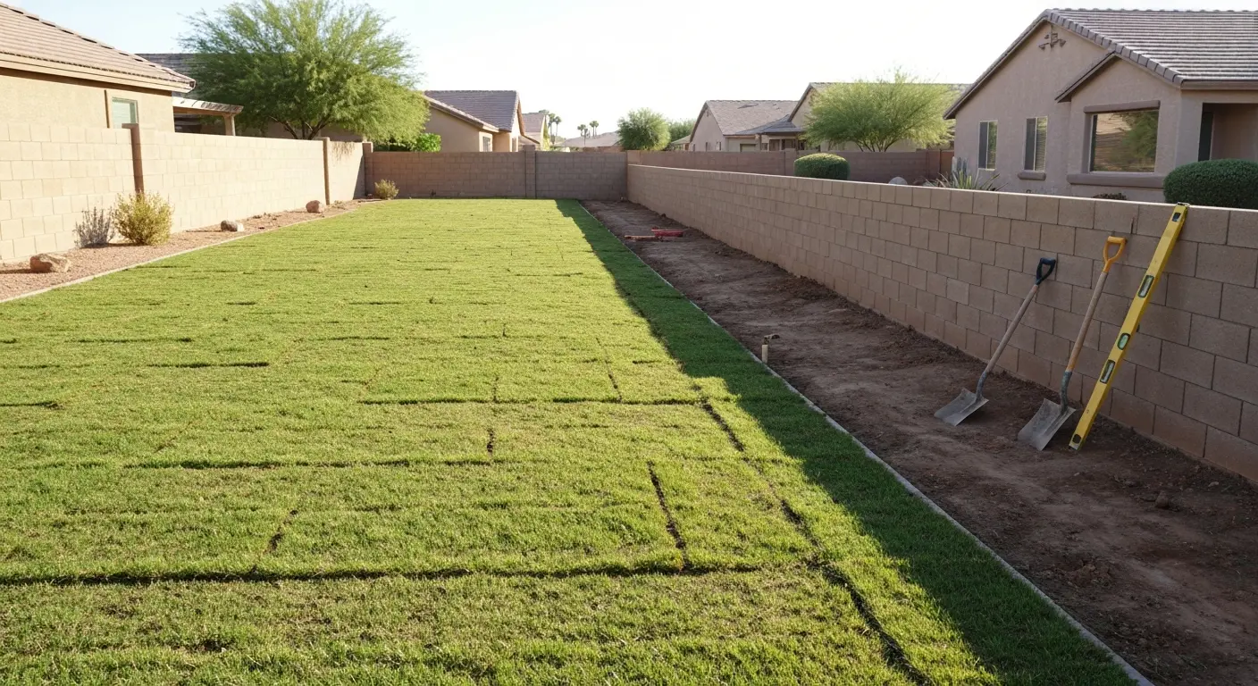 Outdoor remodeling project