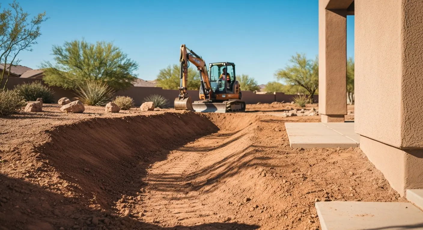 Landscape grading services