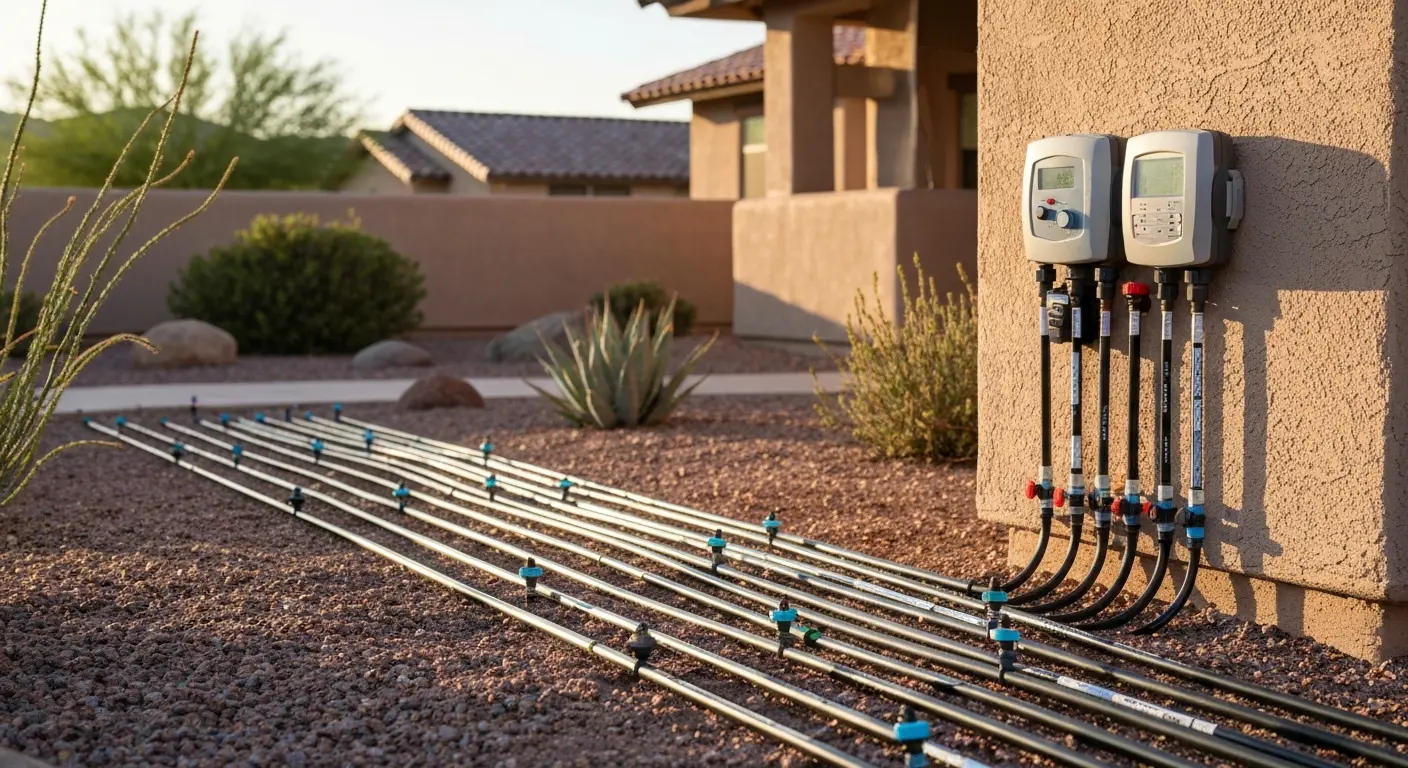 Drip irrigation equipment in Peoria