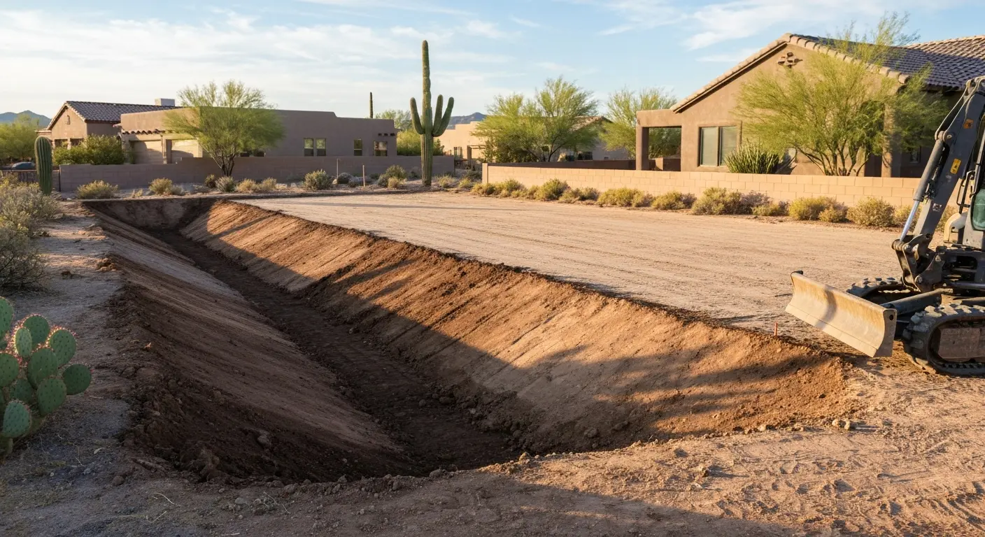 Grading and site preparation