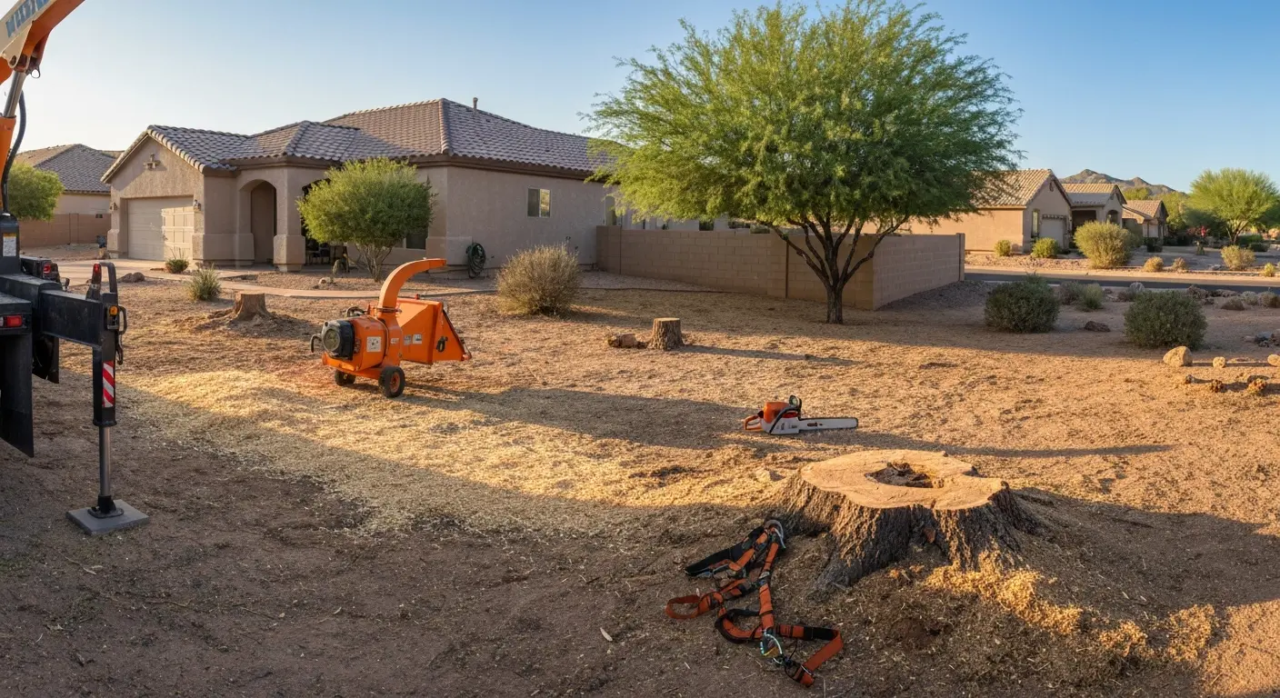 Tree removal project