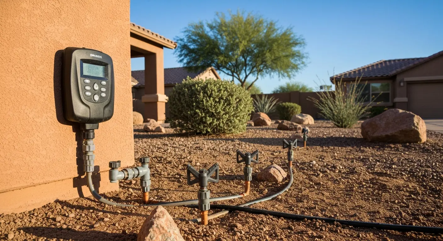 Sprinkler system upgrade in Phoenix
