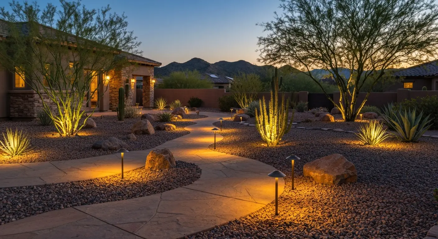 Landscape lighting design