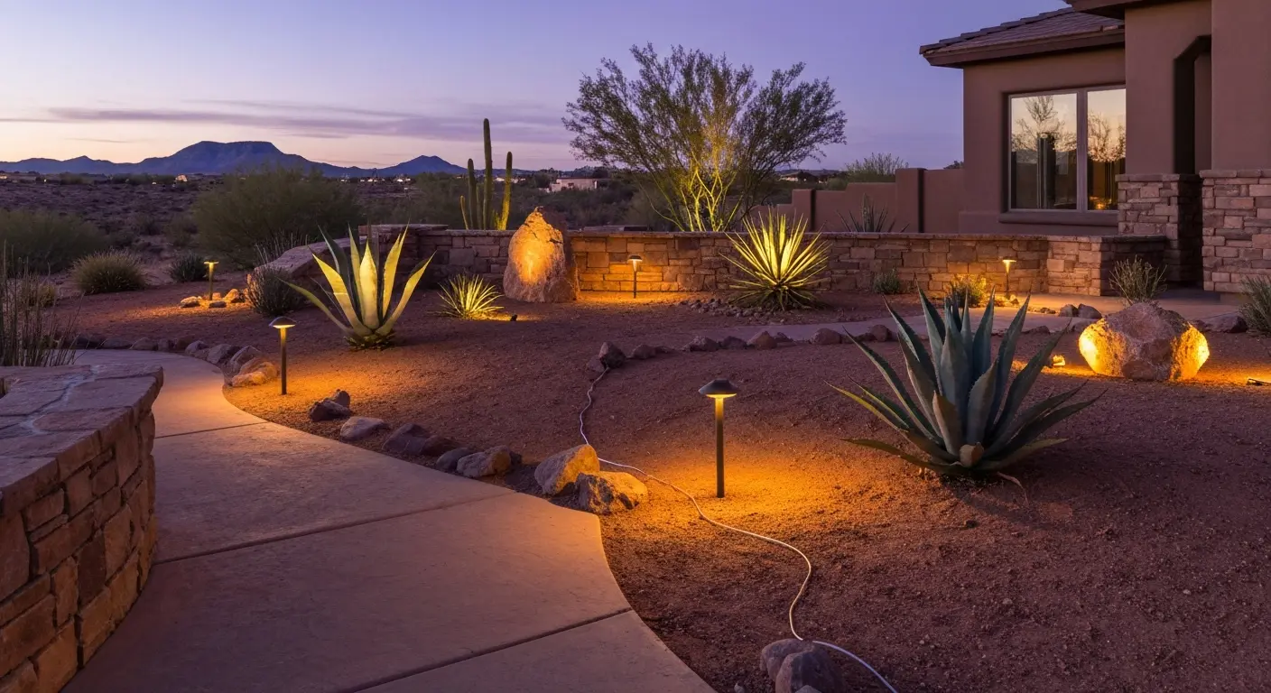 Landscape lighting design