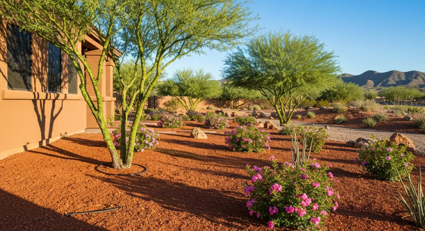 Desert plant installation