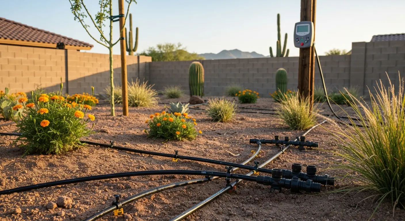 Irrigation system installation