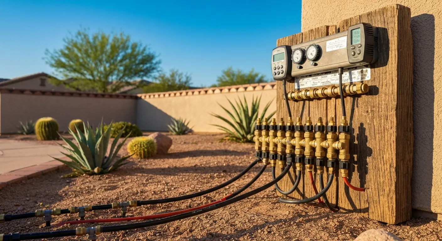 Irrigation system installation
