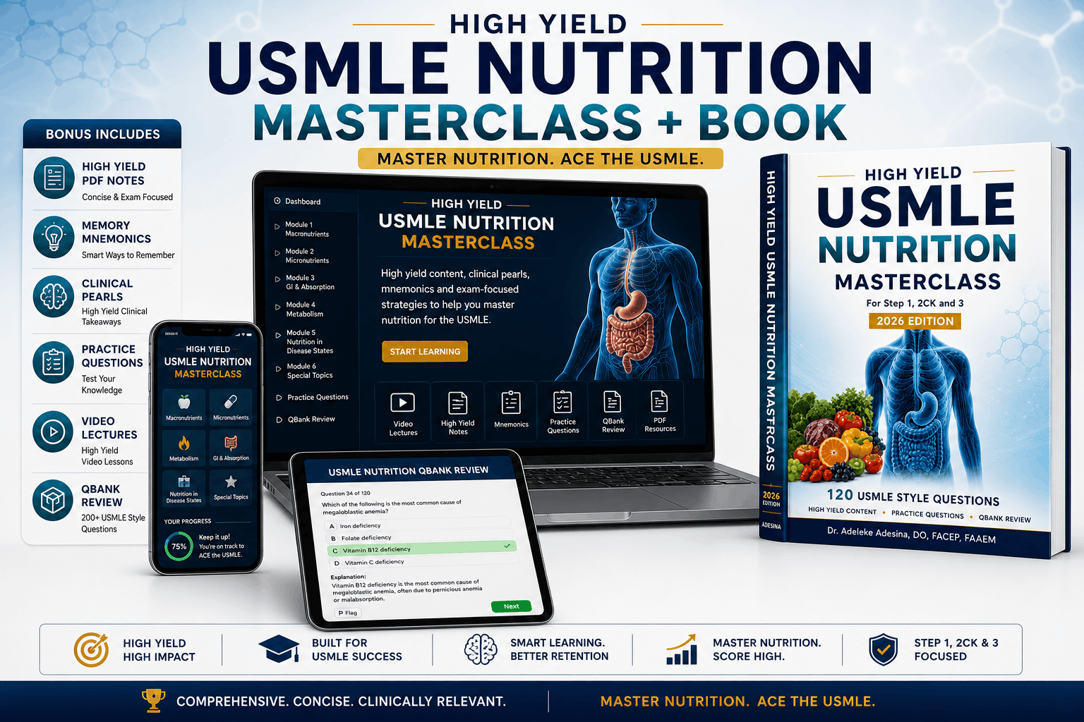 USMLE Nutrition Masterclass Preview