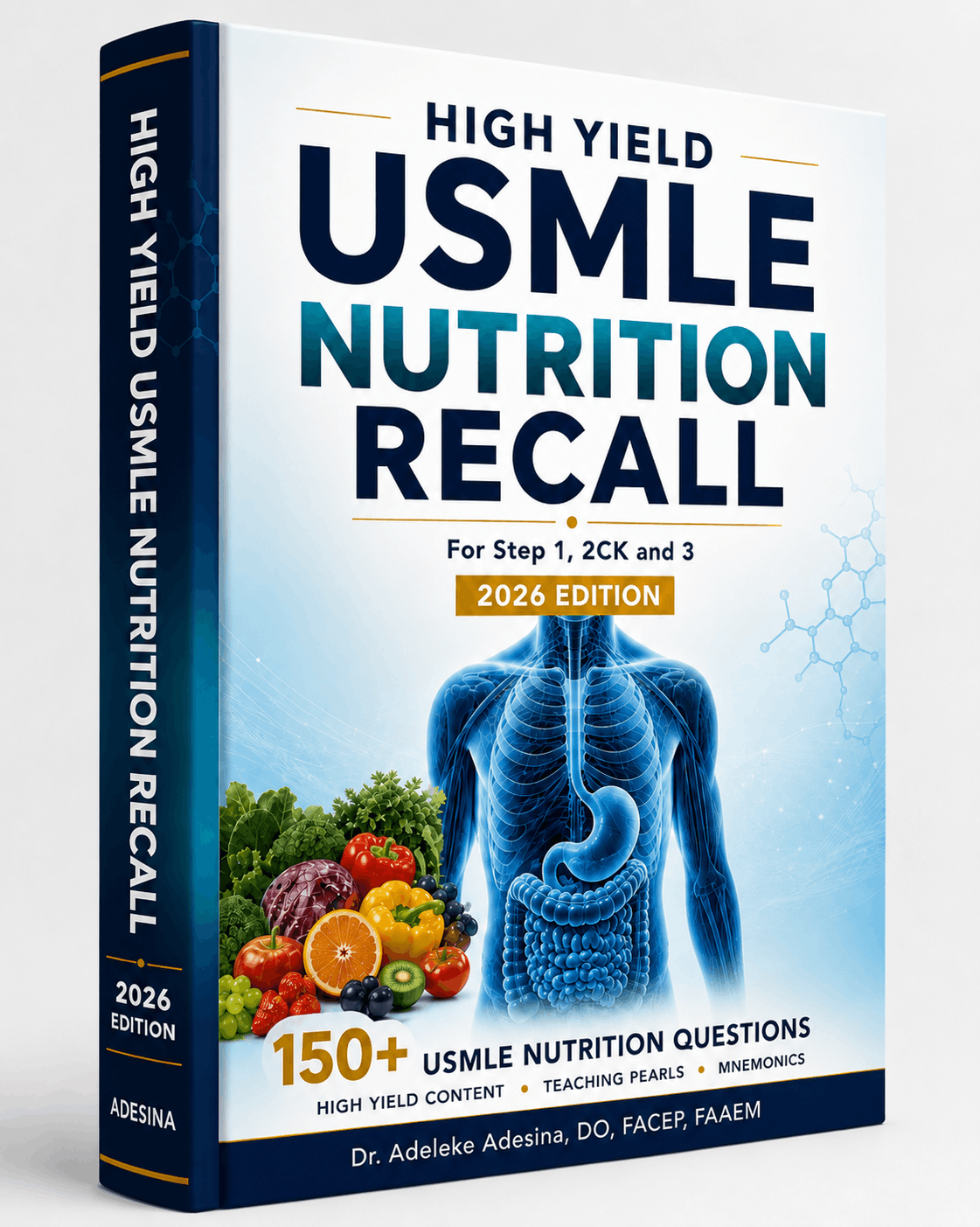 High Yield USMLE Nutrition Recall Book