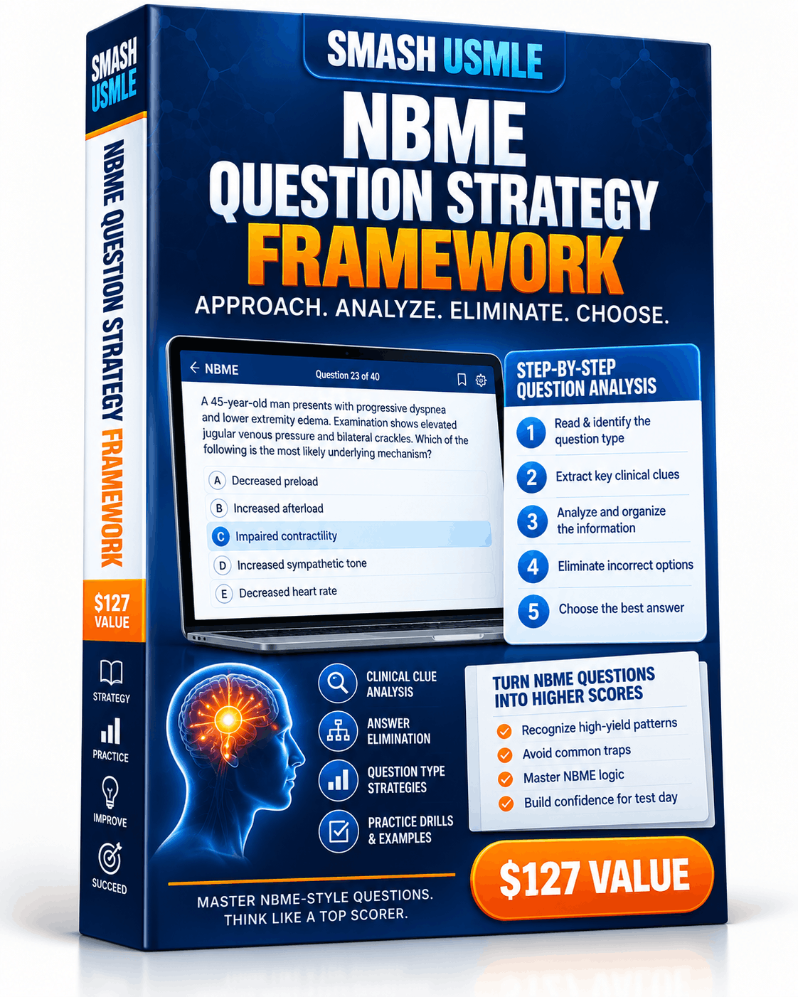 NBME Question Strategy Framework digital bonus mockup