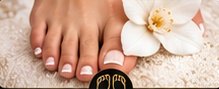 Spa pedicure at OBI Nails and Spa in Mesa