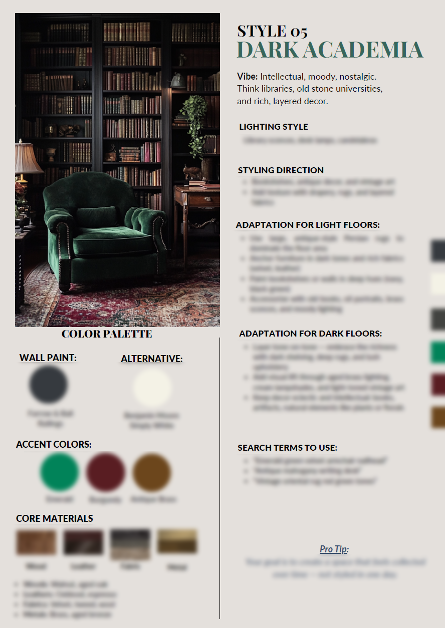 The Masculine Interior Style Guide - Style 5