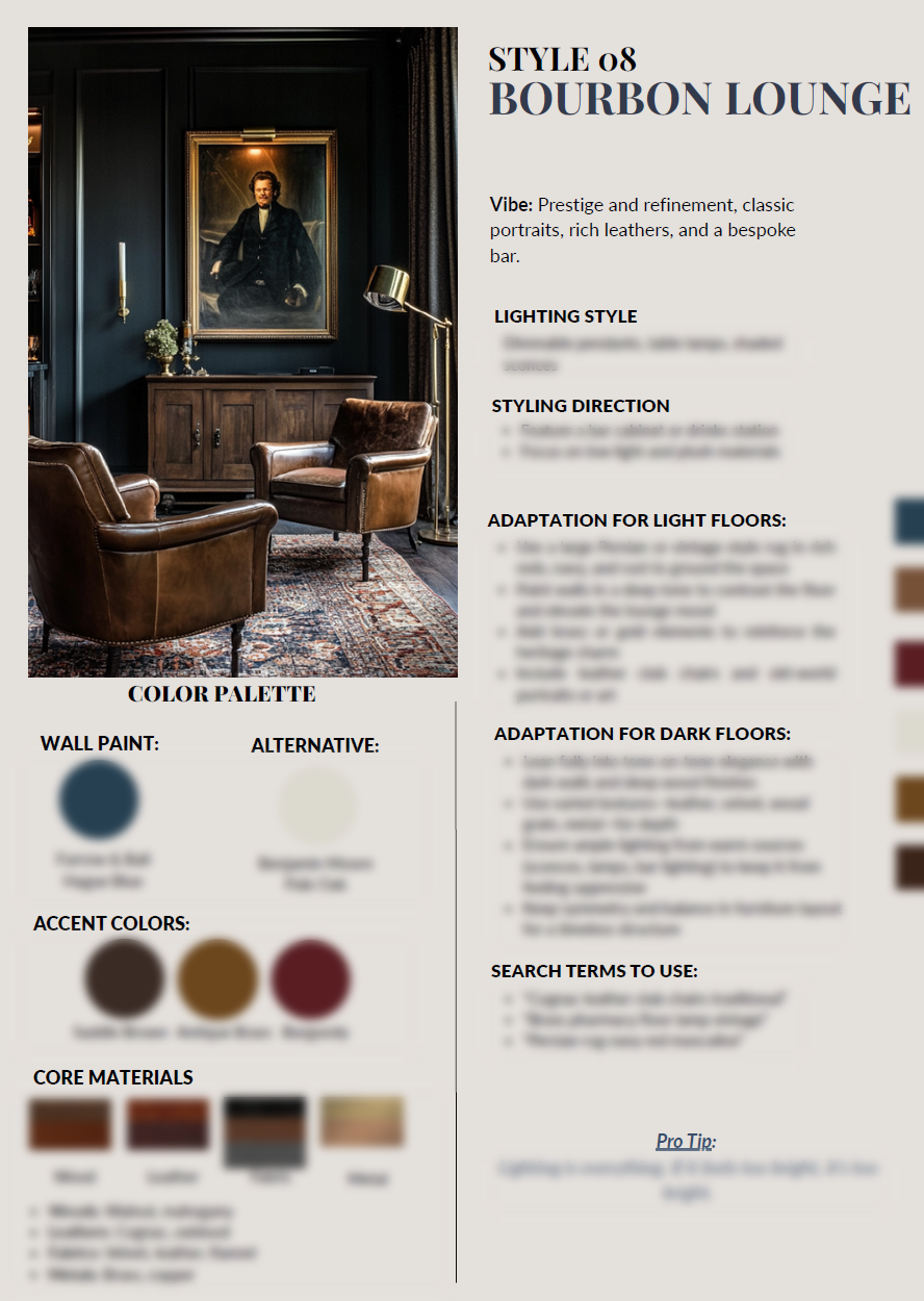 The Masculine Interior Style Guide - Style 8