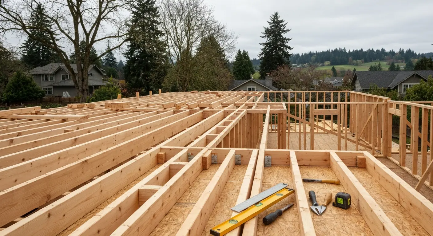 Residential framing project