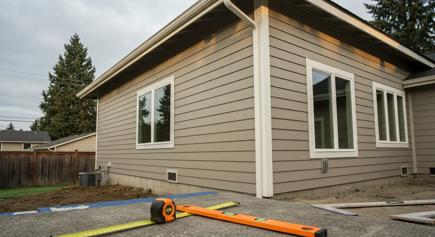 Home addition construction in Thurston