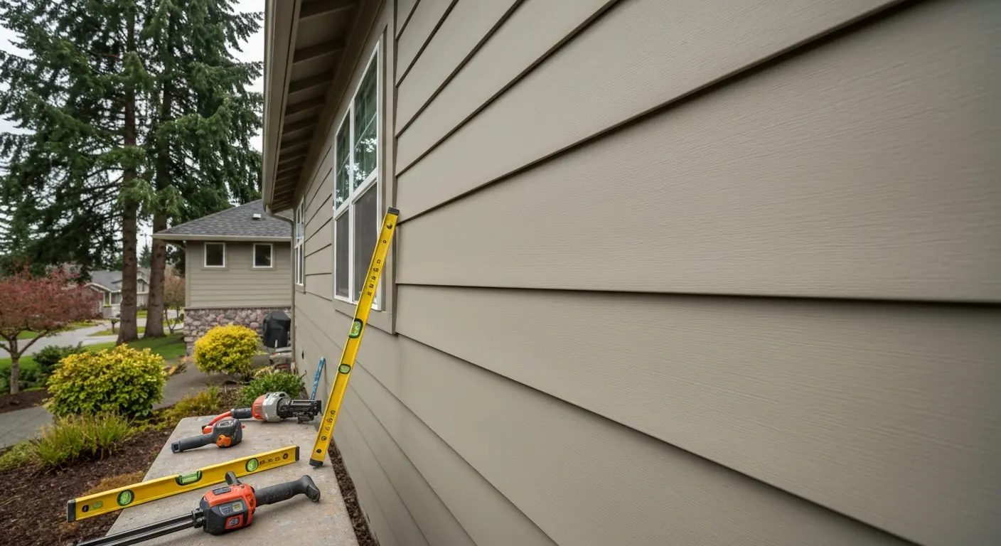 Siding installation