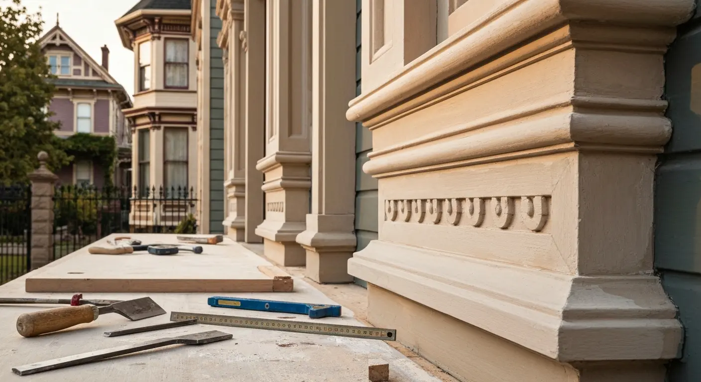Historic home restoration
