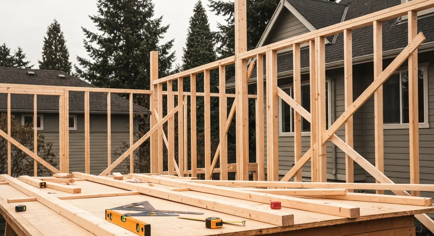 Framing project in Keizer