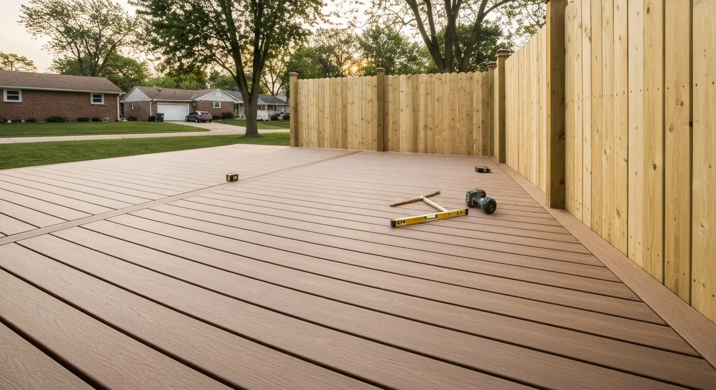 Deck and fence construction