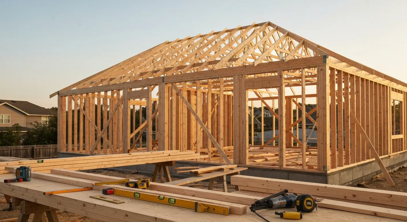 Residential framing project