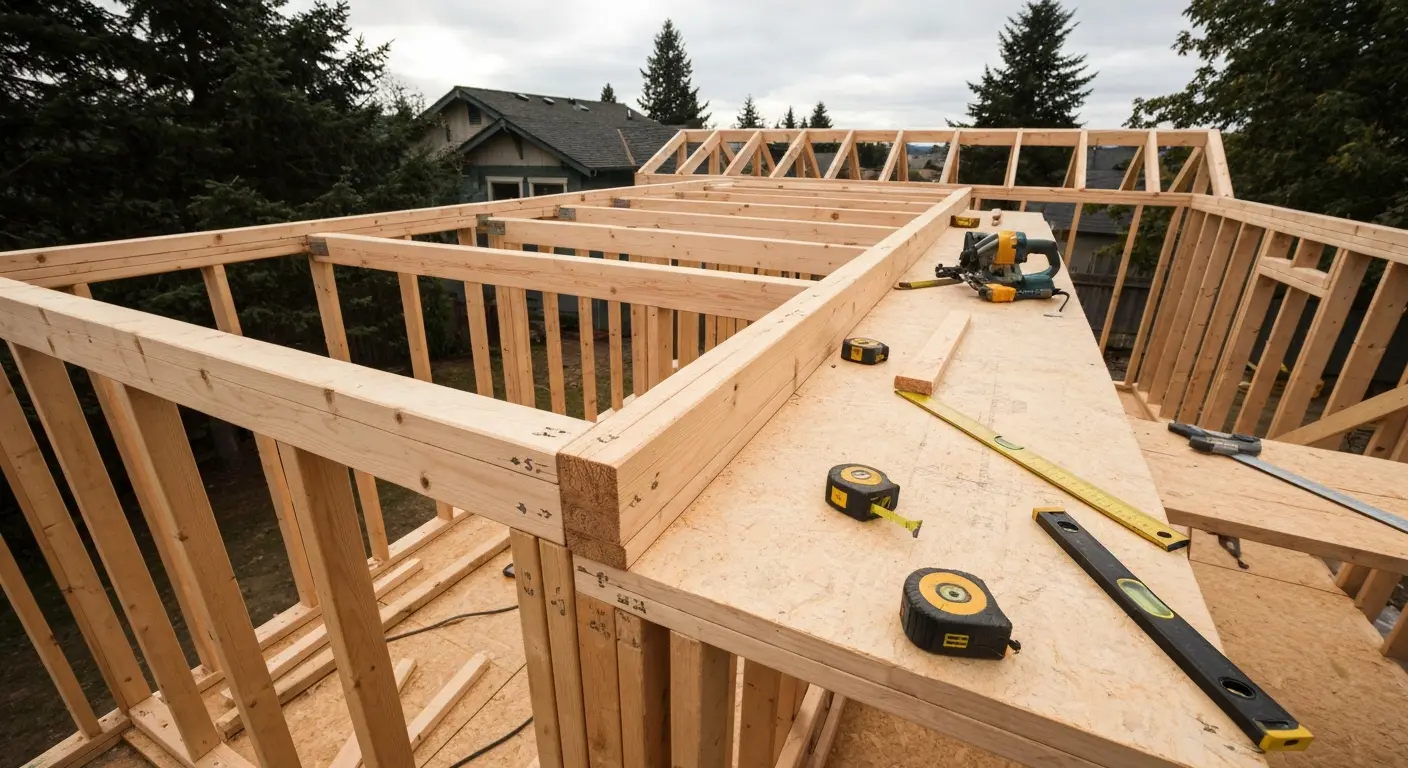 ADU framing construction