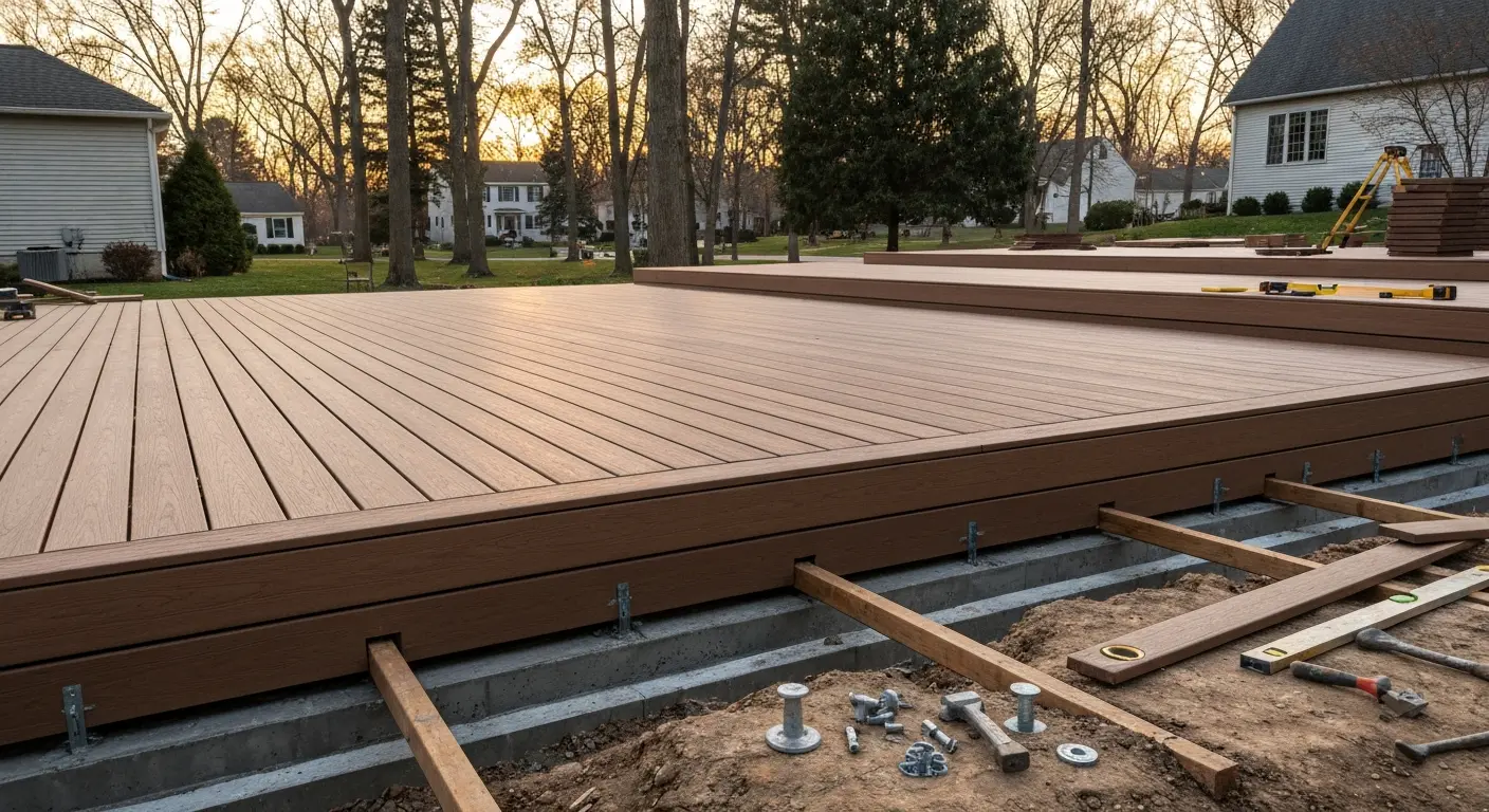 Deck construction project