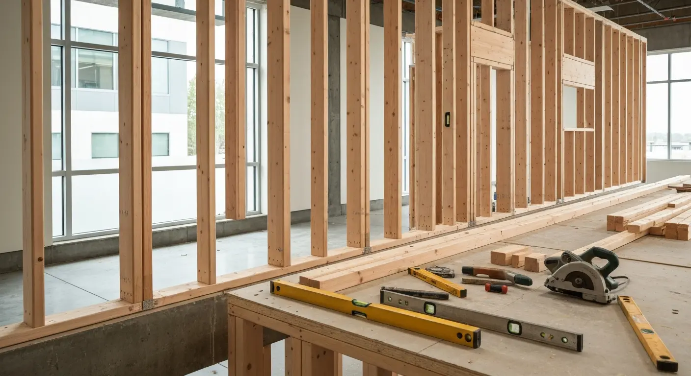 Commercial framing project
