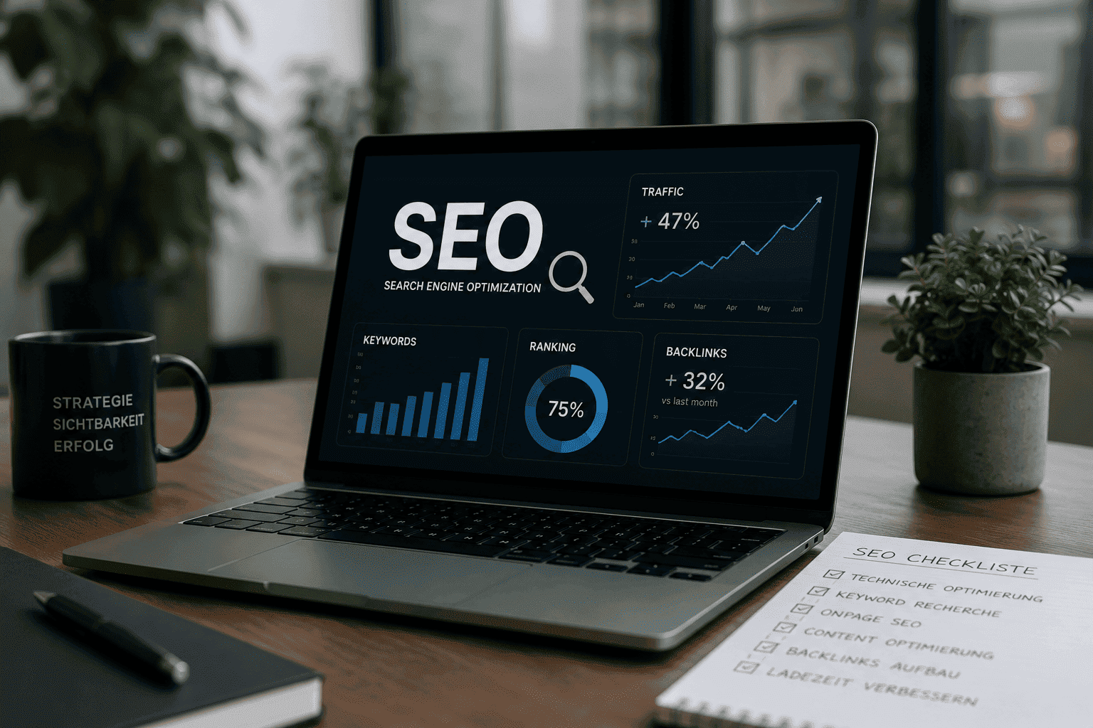 SEO-Optimierung für bessere Google-Sichtbarkeit und mehr qualifizierte Besucher