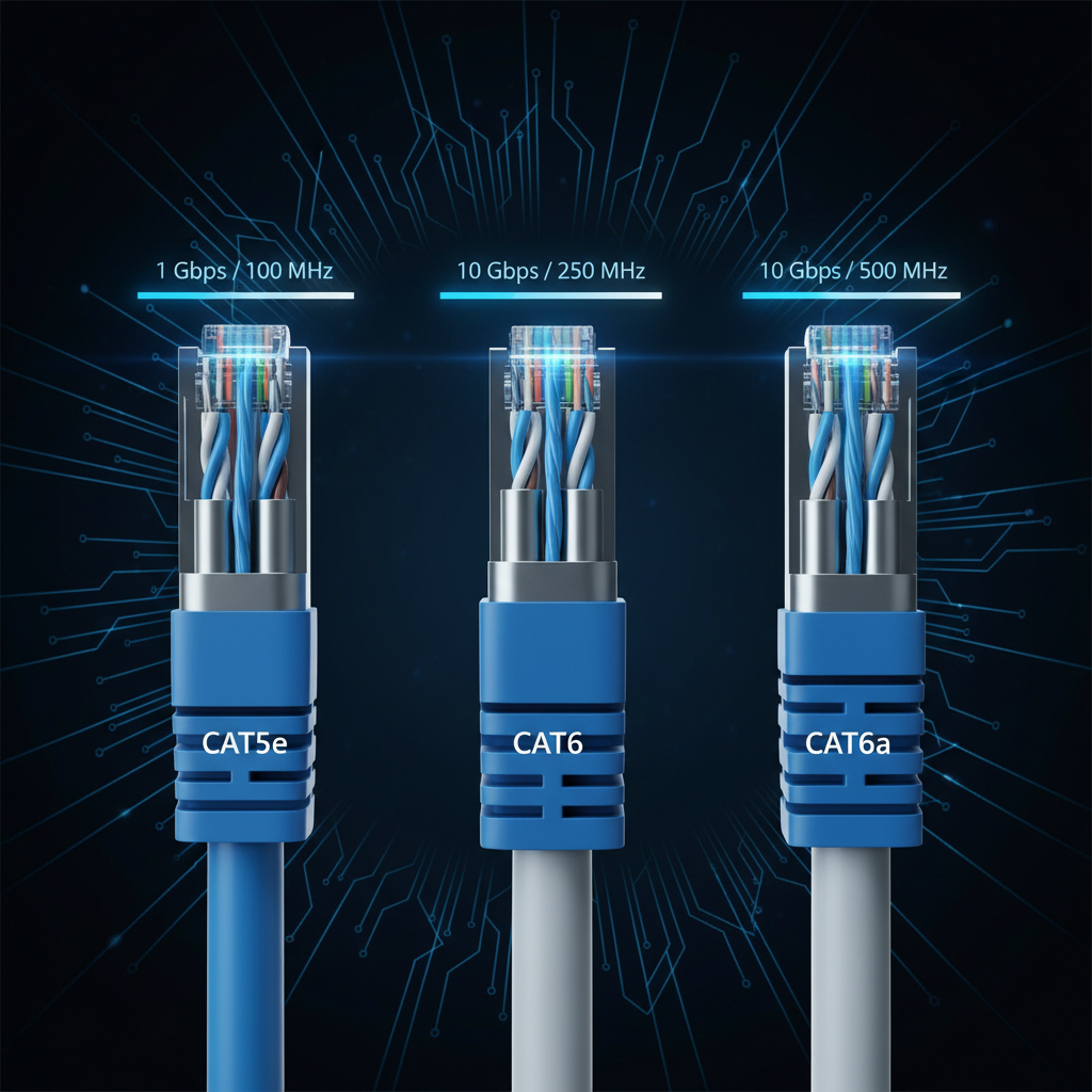 Cat5e / Cat6 / Cat6a Cabling