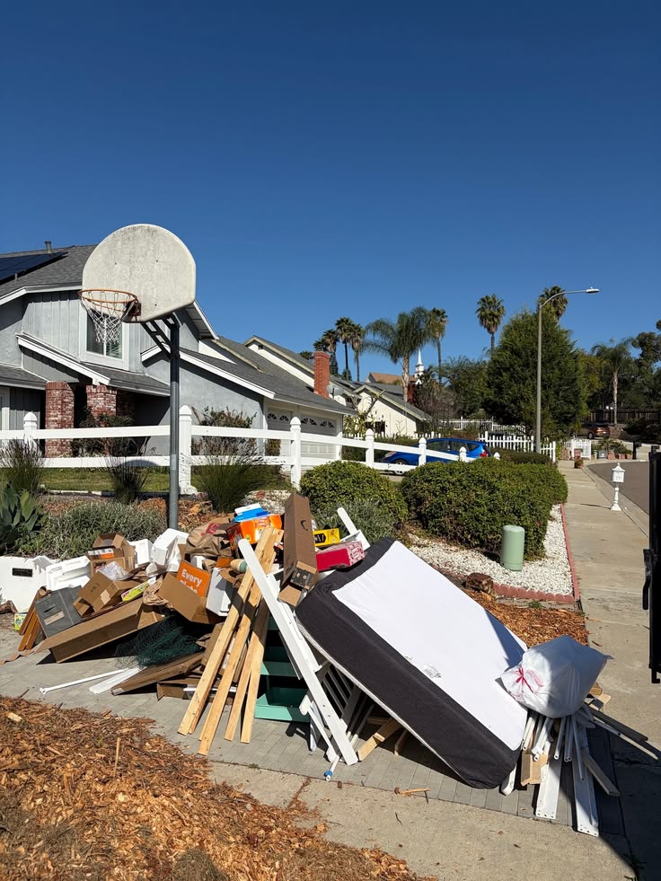 Whole home cleanout by Strong Bros Junk Removal