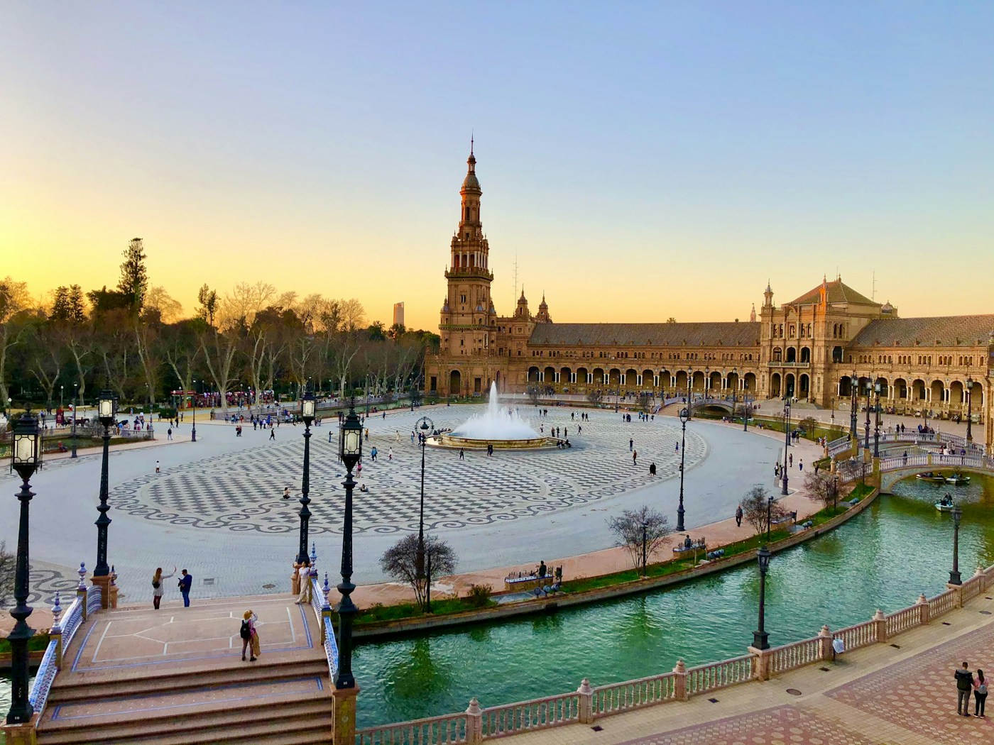 Plaza de España in Seville