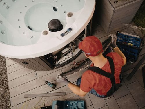 Spa Wiring in San Marcos