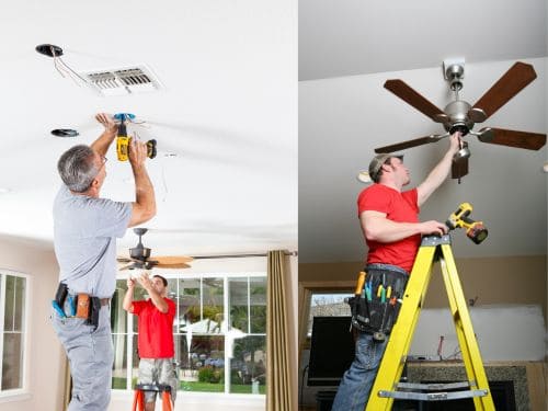 Ceiling Fan Installation in San Marcos