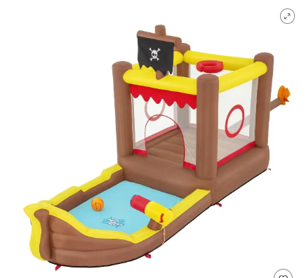Pirate Ship Inflatable Water Park