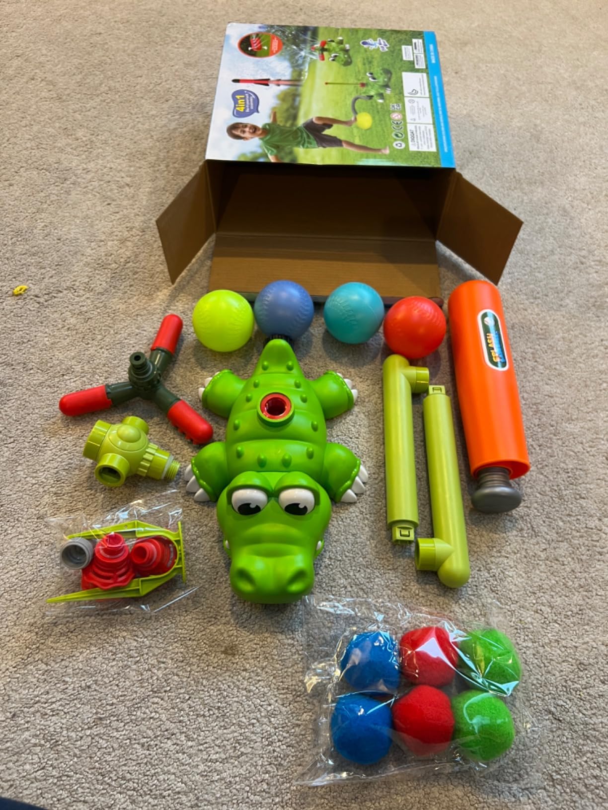 Crocodile Water Baseball Sprinkler