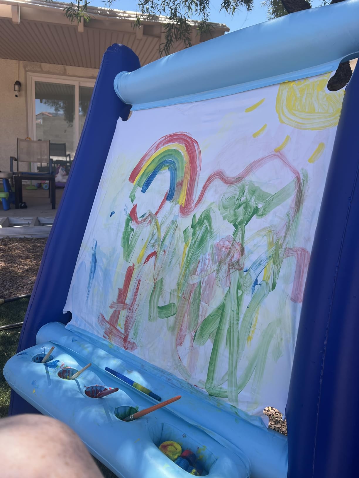 Inflatable Outdoor Art Easel