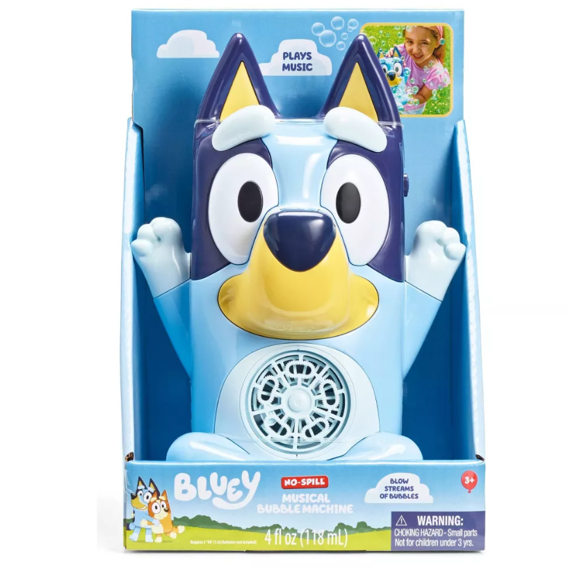 Bluey No-Spill Bubble Maker
